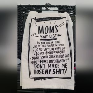 Inscribed Kitchen Towel